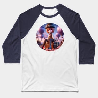 I Love Steampunk Baseball T-Shirt